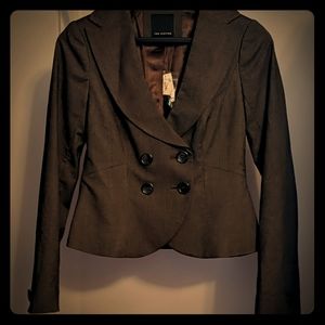 NWT The Limited chocolate blazer size XS